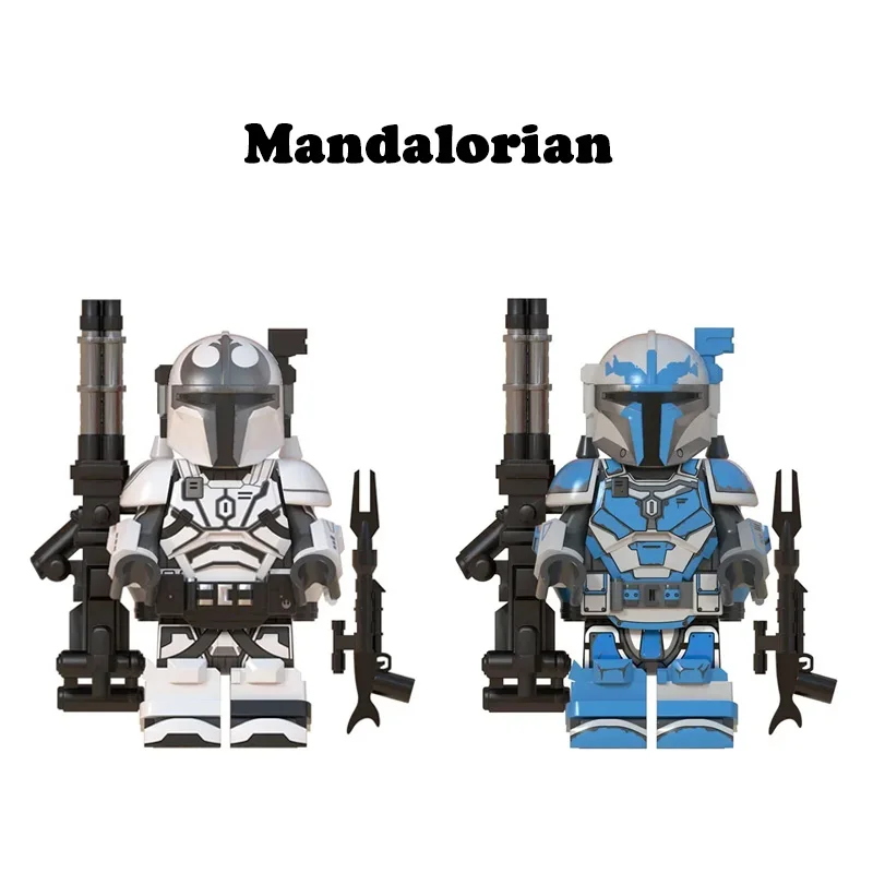 

WM6094 Star Wars Mandalorian Building Block Mini Robot Figure Toy Bricks Assembling Doll Building Blocks Birthday Present WM997