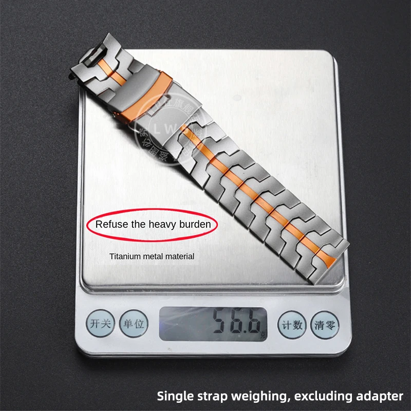 التيتانيوم حزام ساعة اليد ل كاسيو G-SHOCK GST-W300 W400G GST/S310/S210B GST-B100 S110 GST-W110 ضوء التيتانيوم سوار معدني الفرقة