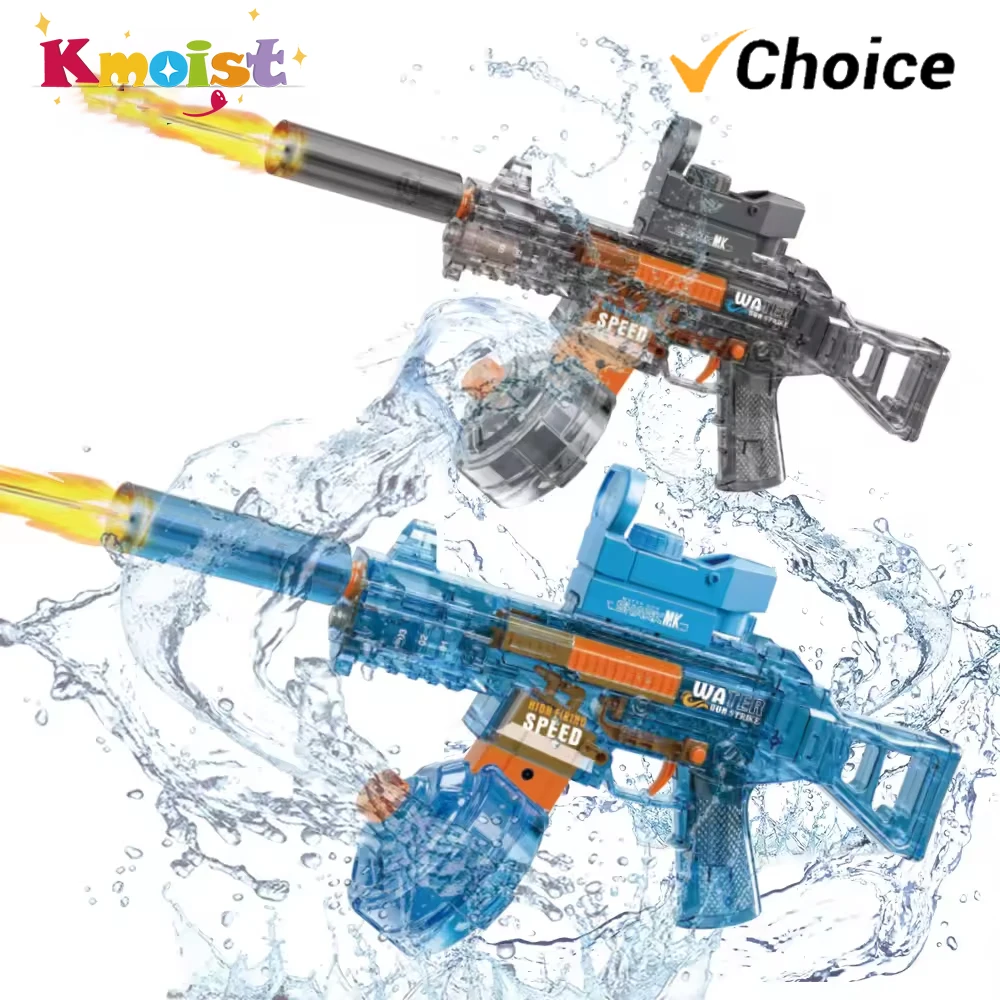 

Electric Water Gun Ump45 High Pressure Powerful Water Squirt Gun with Fire Cap Outdoor Toys for Kids Boys Birthday Xmas Gifts