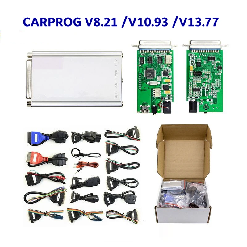 CARPROG V13.77 Online Version Programmer CarProg 8.21 Full Set Carprog 10.93 V10.05 All Software Auto Repair Tool