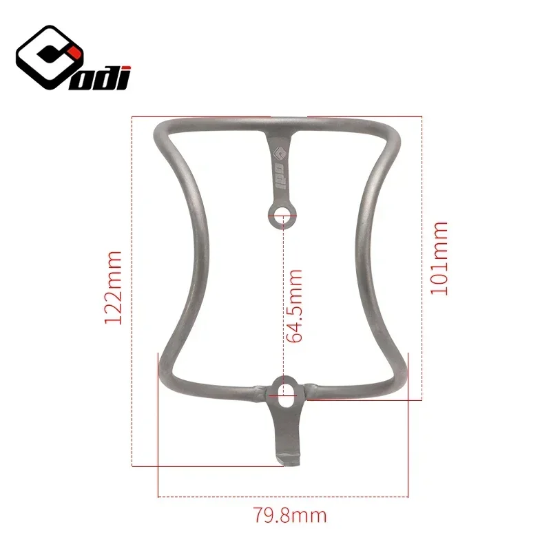 ODI Ultralight 18g Bicycle Water Bottle Cage Titanium Alloy MTB Road Bike Water Bottle Holder Durable Mountain Cycling Cup Rack