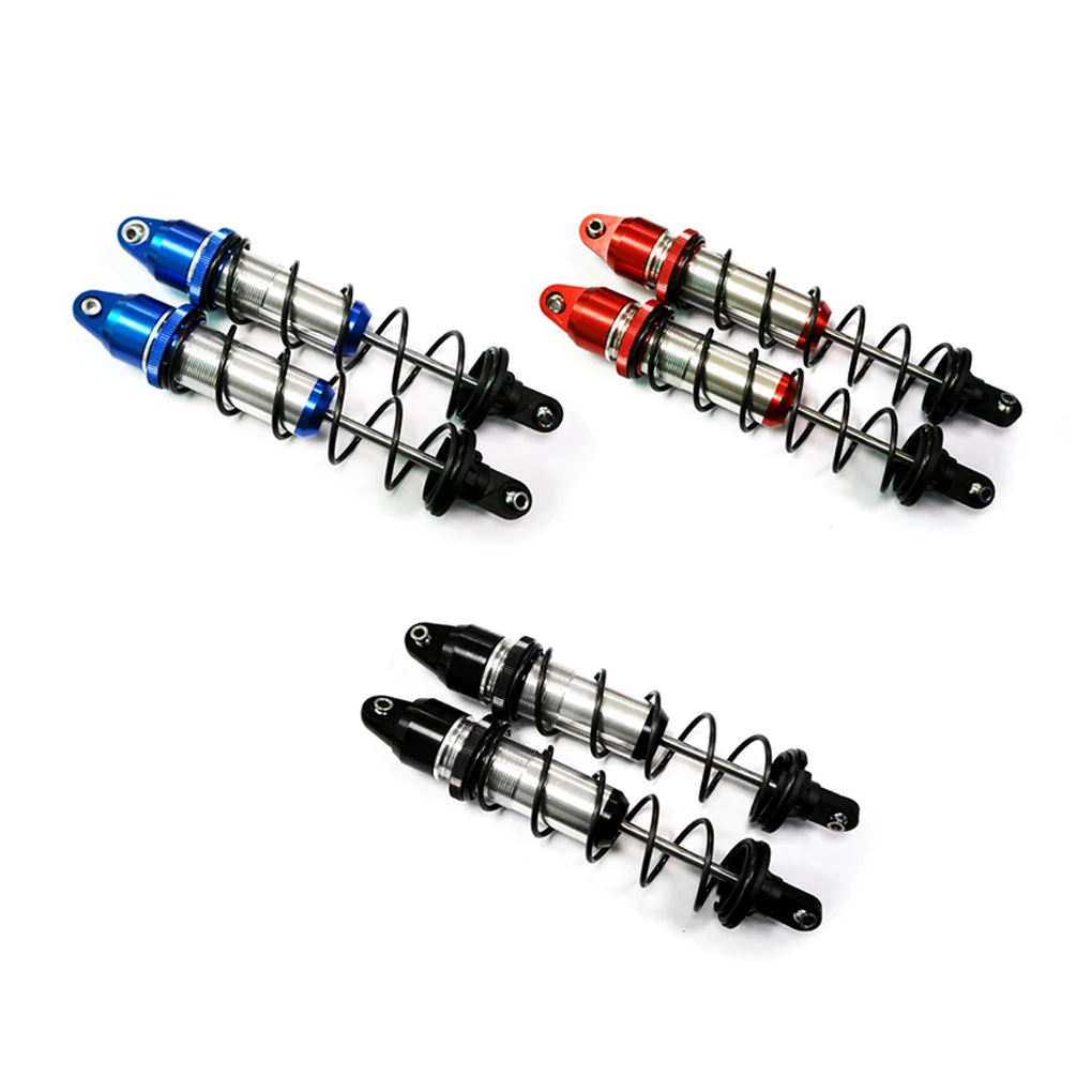 RCGOFOLLOW 2PCS 180MM Aluminum Shocks Absorbers Damper for ARRMA 1/5 RC Crawler KRATON & OUTCAST 8S Car Upgrade Parts