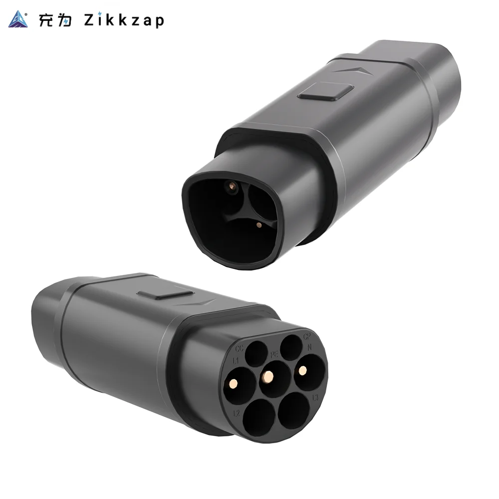 ZH-10 AC Adapter Tesla-GBT Compatible With High Output Current Converter Factory Direct Sales Car Charger Adapter