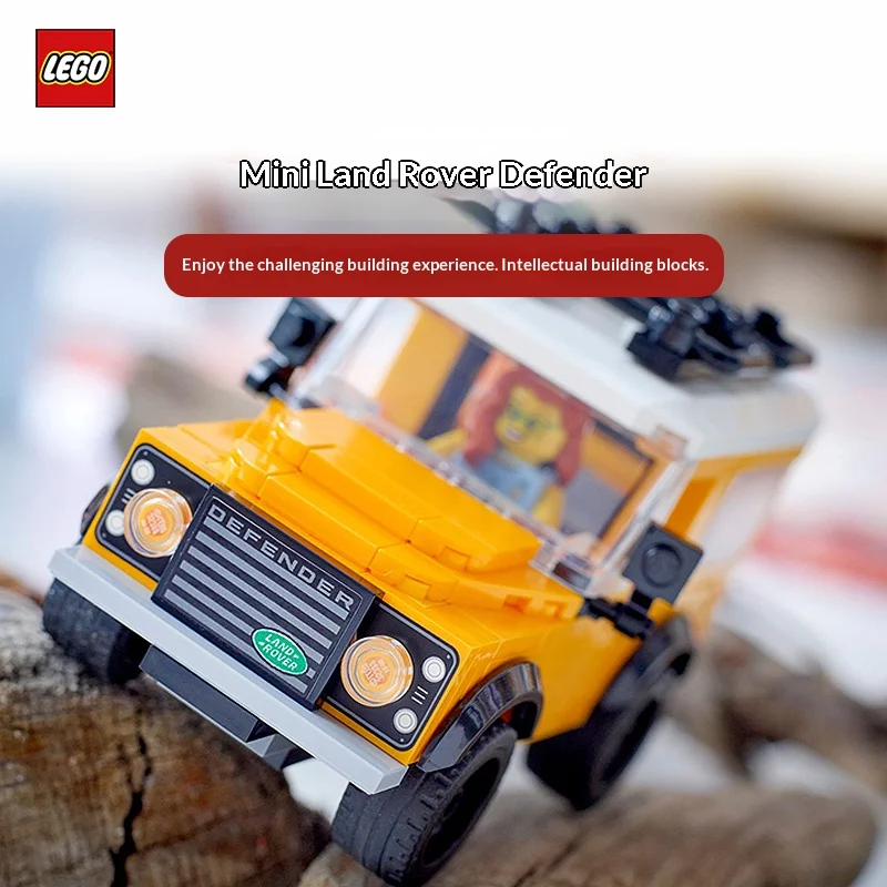 

Lego Creative Versatile Series 40650 Mini Land Rover Defender Boys and Girls Children's Puzzle Building Toy Gift
