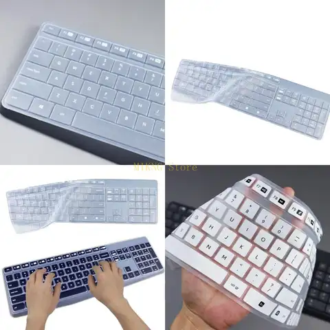 Odporna silikonowe klawiatury laptopa pokrywa Film ochronny dla K235 K375 MK235 MK315 Najlepsza sprzedaż