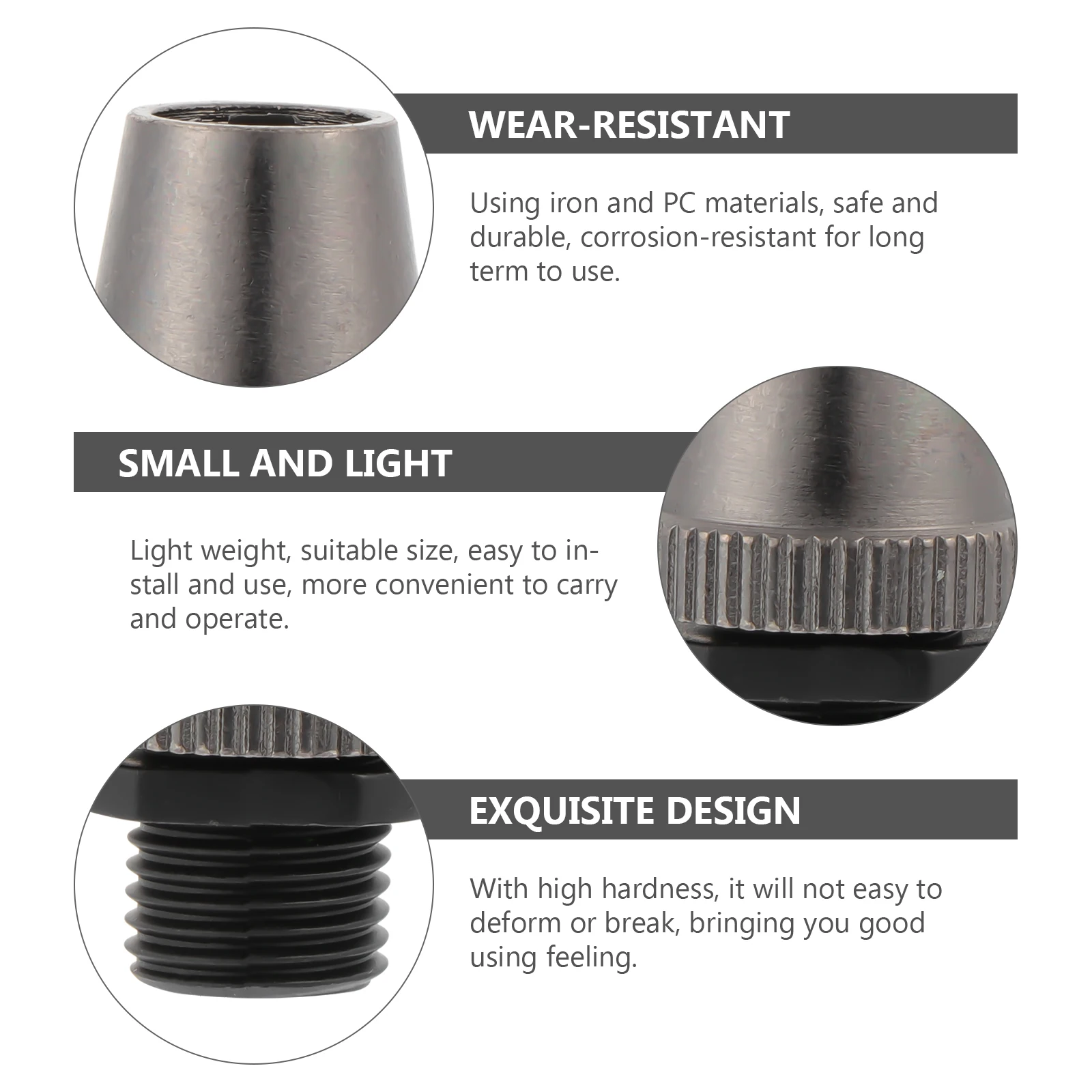 

10 pcs Cable Glands Connectors Wire Grips Fixing Clamps Chandelier Lights Strain Relief Cord PC Iron Material Easy Install