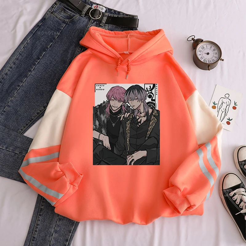 Tokyo Revengers Rindou Haitani Haruchiyo Sanzu Anime Hooded Plus Size Hoodie Men Women Sweatshirts Harajuku Warm Streetwear