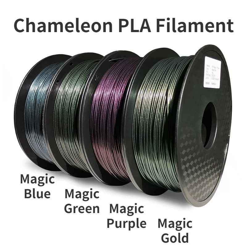 

Mystical Series Filament,Shiny Sparkle PLA with Ultra Finer and Denser Glitter,Twinkling Multi Color Filament Glitter 1kg/2.2lbs