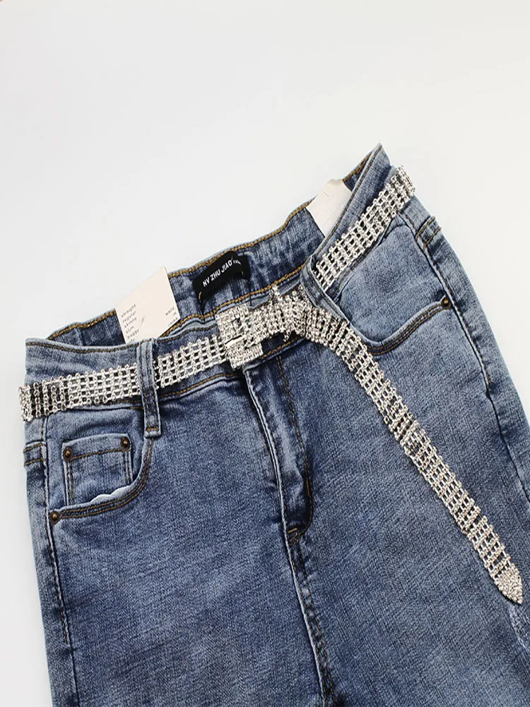 Блестящий свадебный пояс со стразами, серебряный цвет, платья, пояс для невесты, свадебный пояс, ювелирные изделия, цепочка на талию с кристаллами для женщин, вечерние