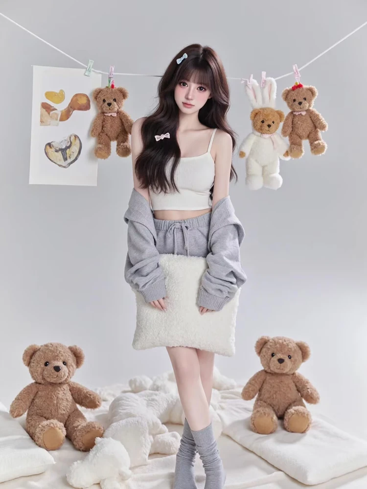 

Korean Style Sweet Girl Photography Costume Birthday Theme Art Photo Atmosphere Feeling Cute Girl Stage Performance Clothing