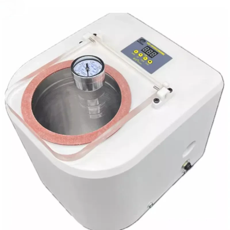 AC 220V intelligent silicone, epoxy resin, DIY crafts vacuum degassing chamber digital display vacuum defogger