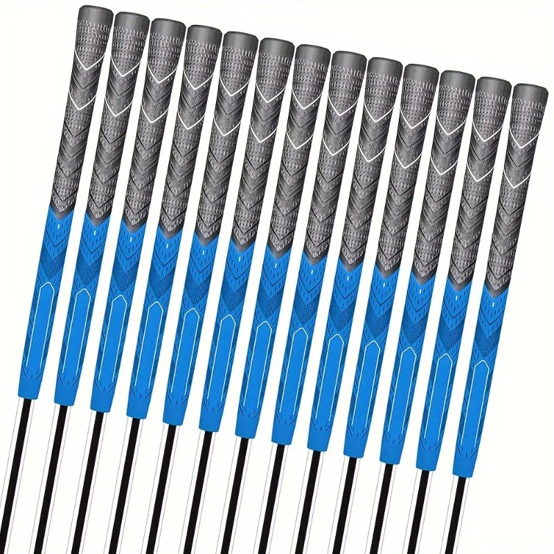 Empuñaduras para palos de Golf, antideslizantes, resistentes al desgaste, tamaño mediano, empuñaduras fuertes estándar, hilo de algodón de goma, empuñaduras de hierro y madera