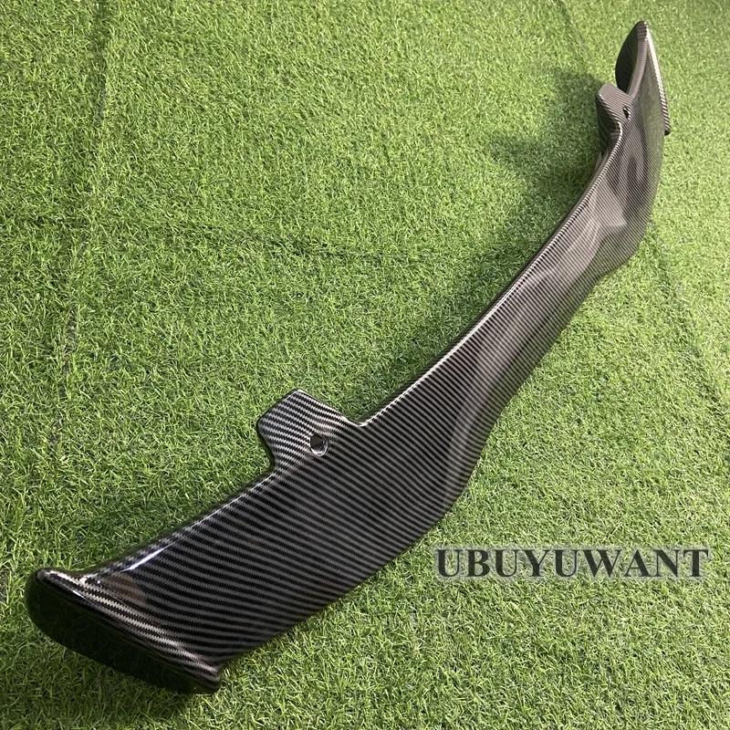 Verwendung für Mazda CX-3 2014-2018 Spoiler ABS-Kunststoff Carbon-Optik Heckklappe Dach Heckflügel Karosserie-Kit Zubehör – Detail 12