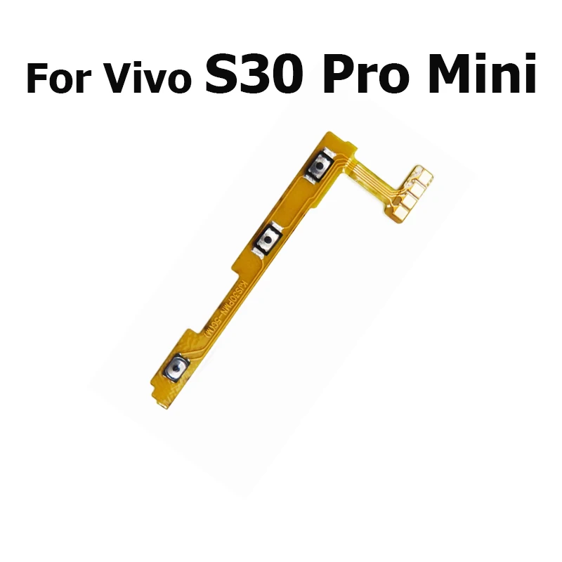 For Vivo S30 Pro Mini Power ON OFF Volume Side Button Switch Key Flex Cable