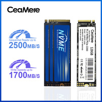 2-20PCS CeaMere M.2 NVME SSD Pcle 2500MB/S 128GB 256GB 512GB Computer Internal Hard Drive Solid State Drive for laptop desktop