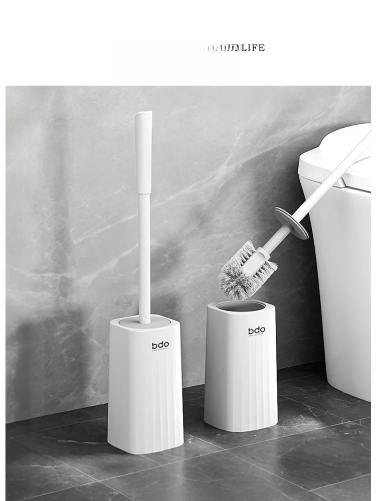 

Tlife Wave Настенный туалетный ершик с длинной ручкой для тщательной очистки без мертвых зон, инструмент для уборки ванной комнаты, средство для личной гигиены