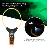 Flexible Clamp Multimeter PEAKMETER PM2019A/PM2019S Handheld Digital Flexible Clamp Meter 3000A AC Current Multimeter