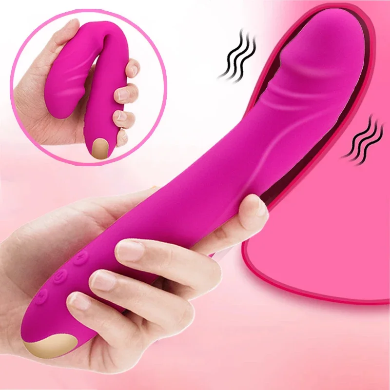 Silicone Dildo G Spot Vibrators Prostate Massager Butt Plug Clitoris Simulation For Women Sex Toys Couples 18 I124W