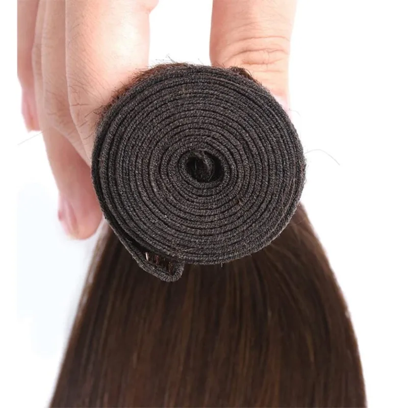 Rechte Bundels Menselijk Haar 1Pc 12-26 Inch #4 Lichtbruin 12a Grade Braziliaanse Maagdelijke Golf Remy Haar Bundel Voor Vrouwen 100 G/stk