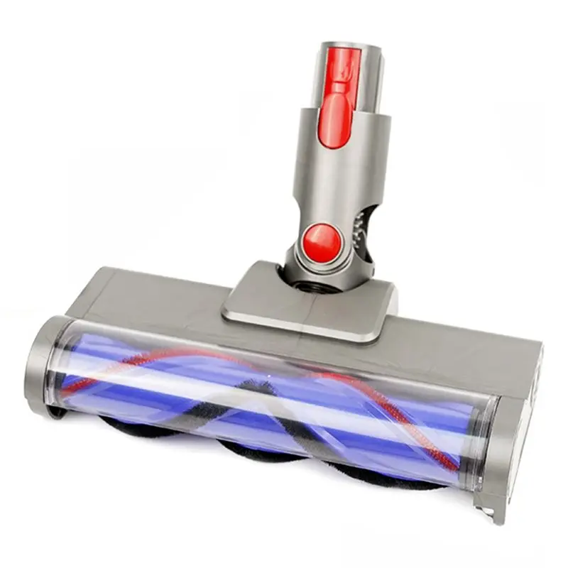 ABUD Electric Floor Brush Head with LED Light for Dyson V7 V8 V10 V11 V15 Vacuum Cleaner - Hardwood Floor Attachment