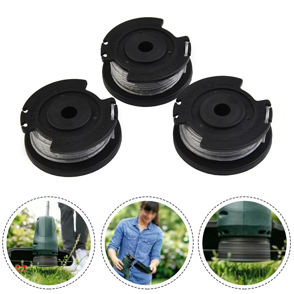 Upgrade Your Cutting Performance with 3 Pack Replacement Coil Spools for Bosch For Easygrasscut 18V/23 F016800569