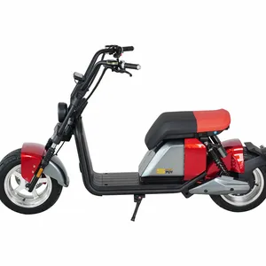 Elektrische Roller mit fettem Reifen für Erwachsene, Motorradmotor, leistungsstarkes Fast, 3000W, 2024 12 Hauptverkaufsmota Electric Scooter - №2