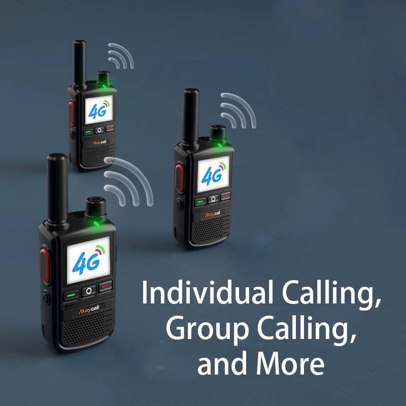 Maycall MC-38 High Quality POC  Two-Way for Radio 4G LTE GPS Long Range Global PTT Walkie Talkie with Sim Card Global