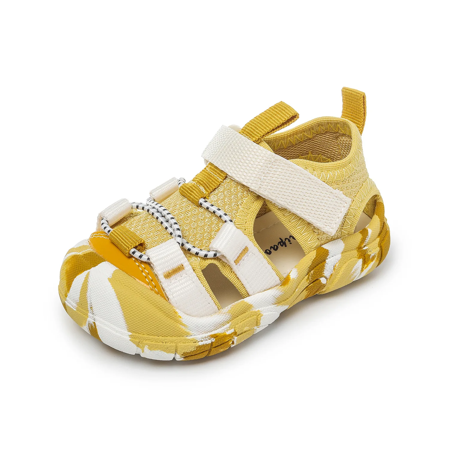 Summer Baby Outdoor Sandals Kids Candy Color Bright Beach Sandals Girls Fashion Mesh Upper River Shoes