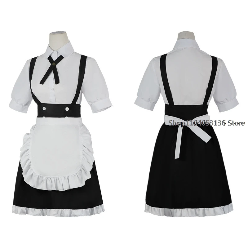 Disfraz de Anime CALL OF THE NIGHT Nanakusa Nazuna, disfraz de Aldult Unisex, chaqueta con capa fresca, traje de Halloween para dentadura postiza Loli Maid