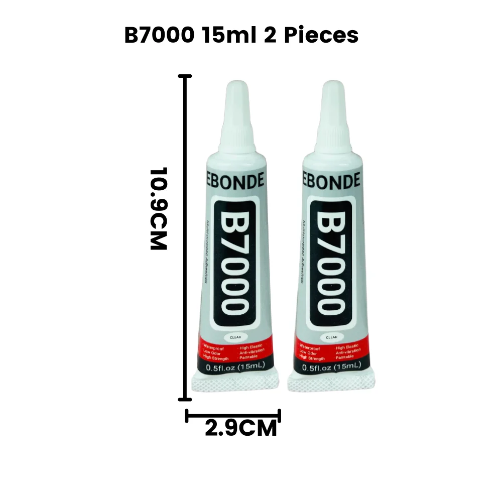 B7000 Starker Kleber 15/50/110ML Handy-Touchscreen-Kleber B-7000 DIY Reparatur Diamant Schmuck Glas Bürobedarf