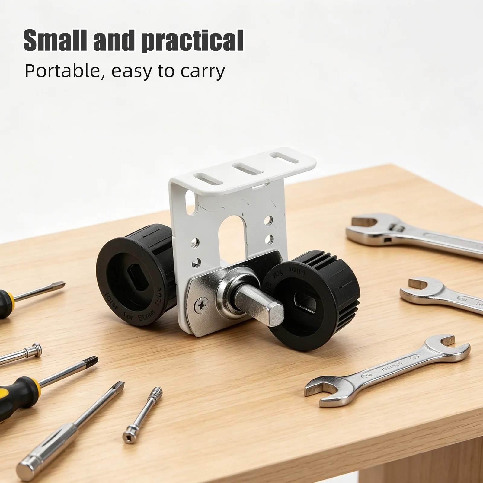 1Set Roller Shade Tubular Motor Center Mount Bracket 55Mm Electric Blind Motor Tube Holder Mid Bracket for Curtain Rods Smooth