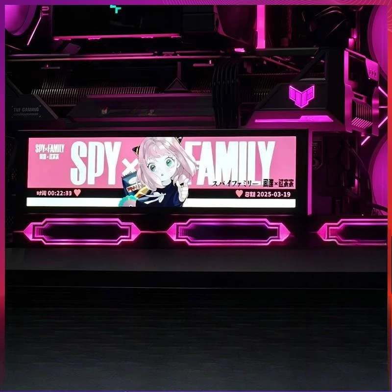 Écran à longue bande Châssis Écran secondaire État de surveillance informatique TypeC USB