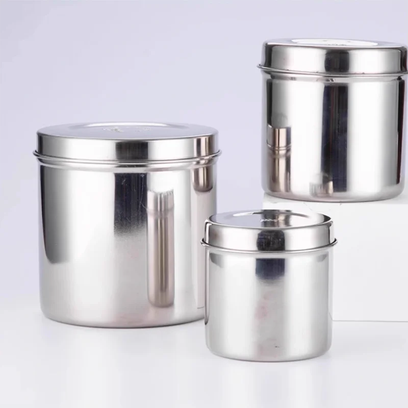 Balde de esterilização caixa de esterilização laboratório de aço inoxidável tanque de medicina balde de esterilização engrossado laboratório