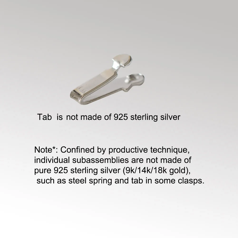 Solid 925 Sterling Silver Round Ball Box Clasp for Pearl Necklace Jewelry diy Components, 1 piece/lot