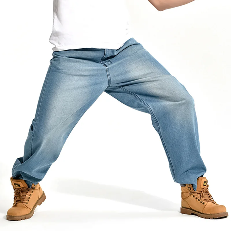 

Мужские джинсы с удобной тканью, идеально подходят для фитнеса и повседневной одежды