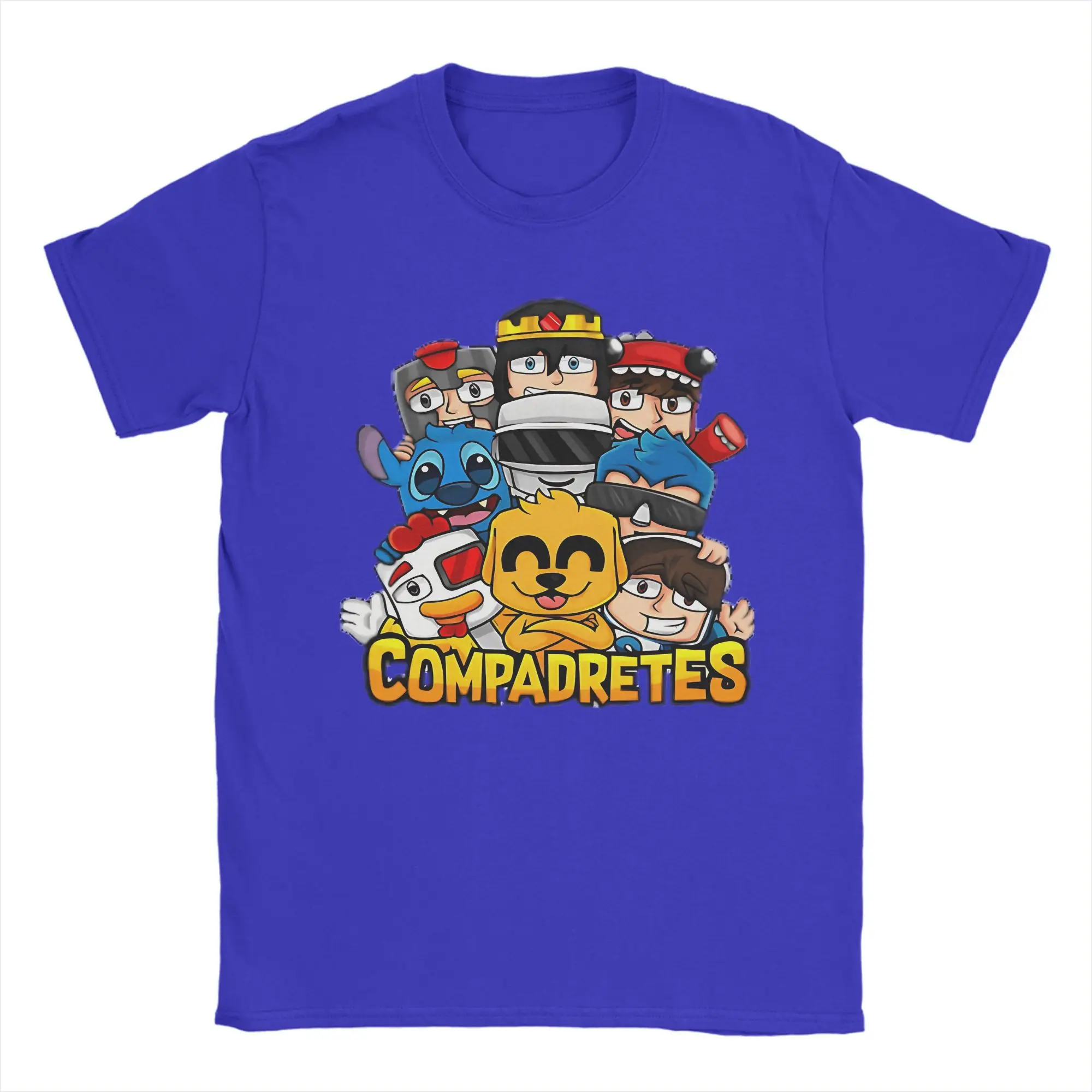 

Vintage The Compas Mikecracked MINER T-Shirt Men's Cotton Short Sleeve Crewneck Summer Tops