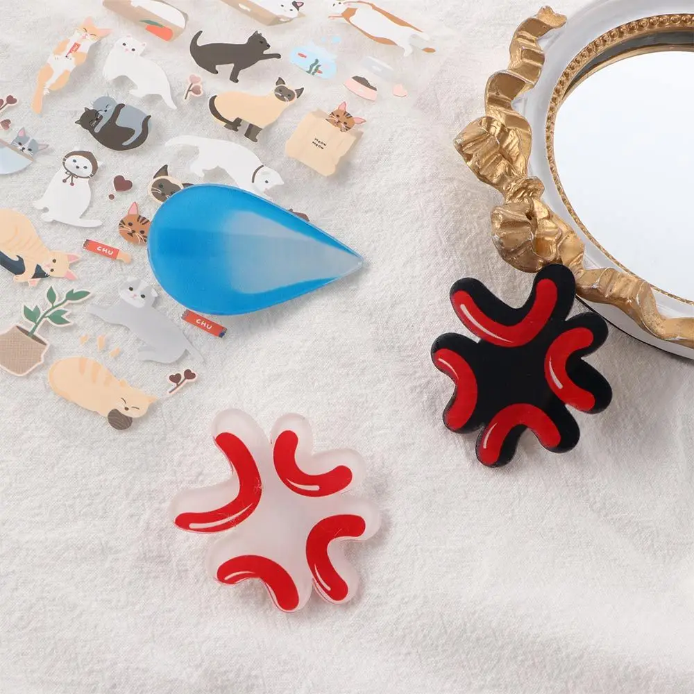 

Cartoon Geometric Acrylic Hair Accessories Headwear Water Drop Duckbill Clips Women Hair Clips Korean Barrettes Hairpins