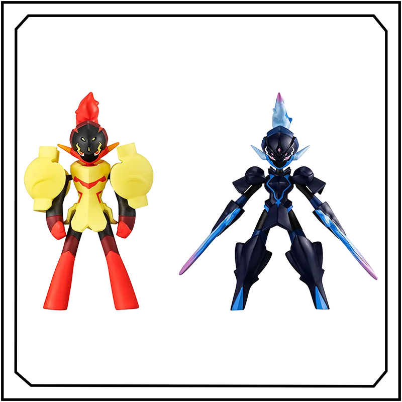 

Pokémon Gashapon BANDAI Genuine Ceruledge Armarouge Ornament Trendy Play Anime Model Action Figures Model Kids Toy