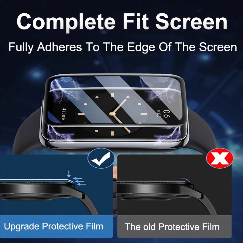 Soft Screen Film For Samsung Galaxy Fit 3 Ultra-thin Protector Fiberglass Protective Full Cover HD Film Samsung Accessories