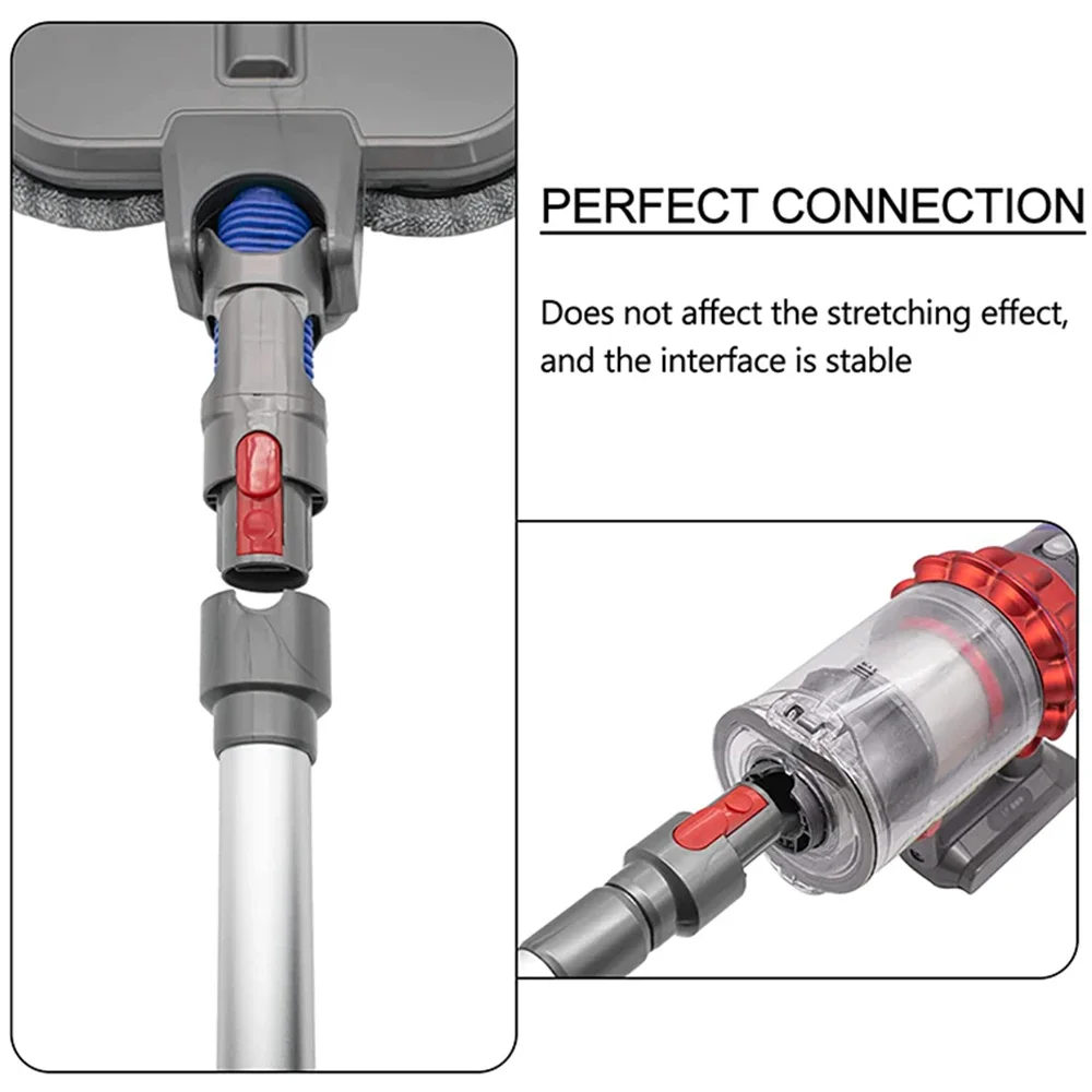 أنبوب تمديد قضيب تليسكوبي لدايسون V7 V8 V10 V11 V15 يده مكنسة كهربائية تمديد أداة اكسسوارات قطع الغيار
