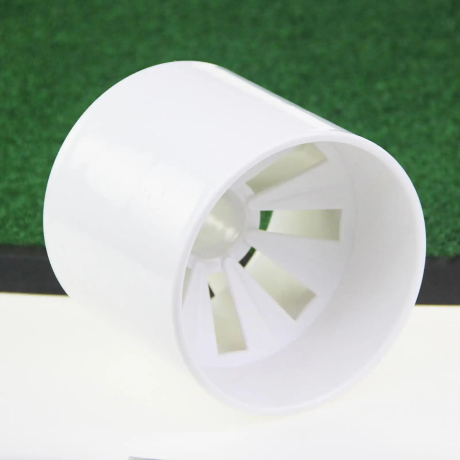 Durable White Plastic Cup Putting Green Putter Training Tools