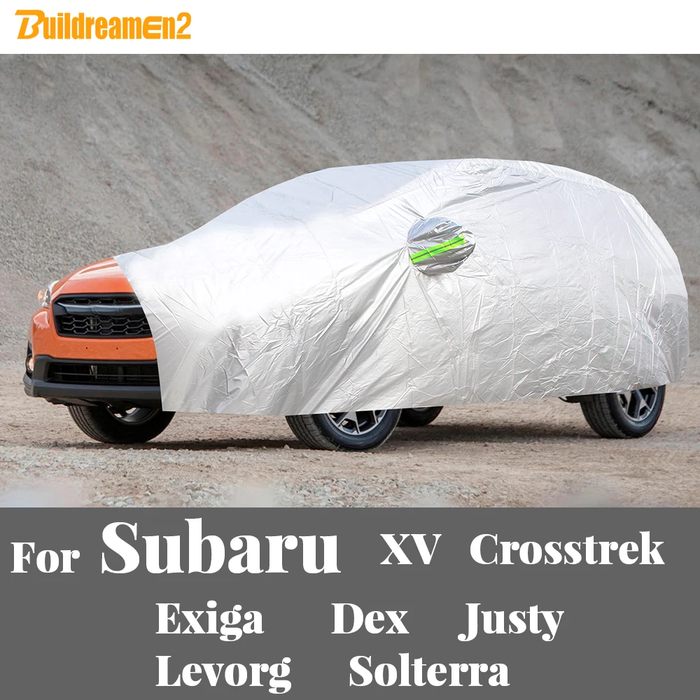 Car Cover Outdoor Indoor Sun Snow Rain Wind Scratch Prevent Auto Cover For Subaru XV Crosstrek Exiga Dex Justy Levorg Solterra