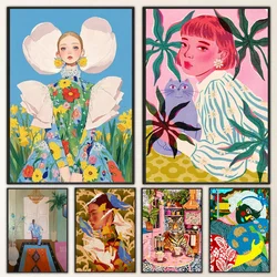 1pc Matisse Gallery Poster Self-adhesive Art Waterproof Paper Sticker Coffee House Bar Room Wall Decor