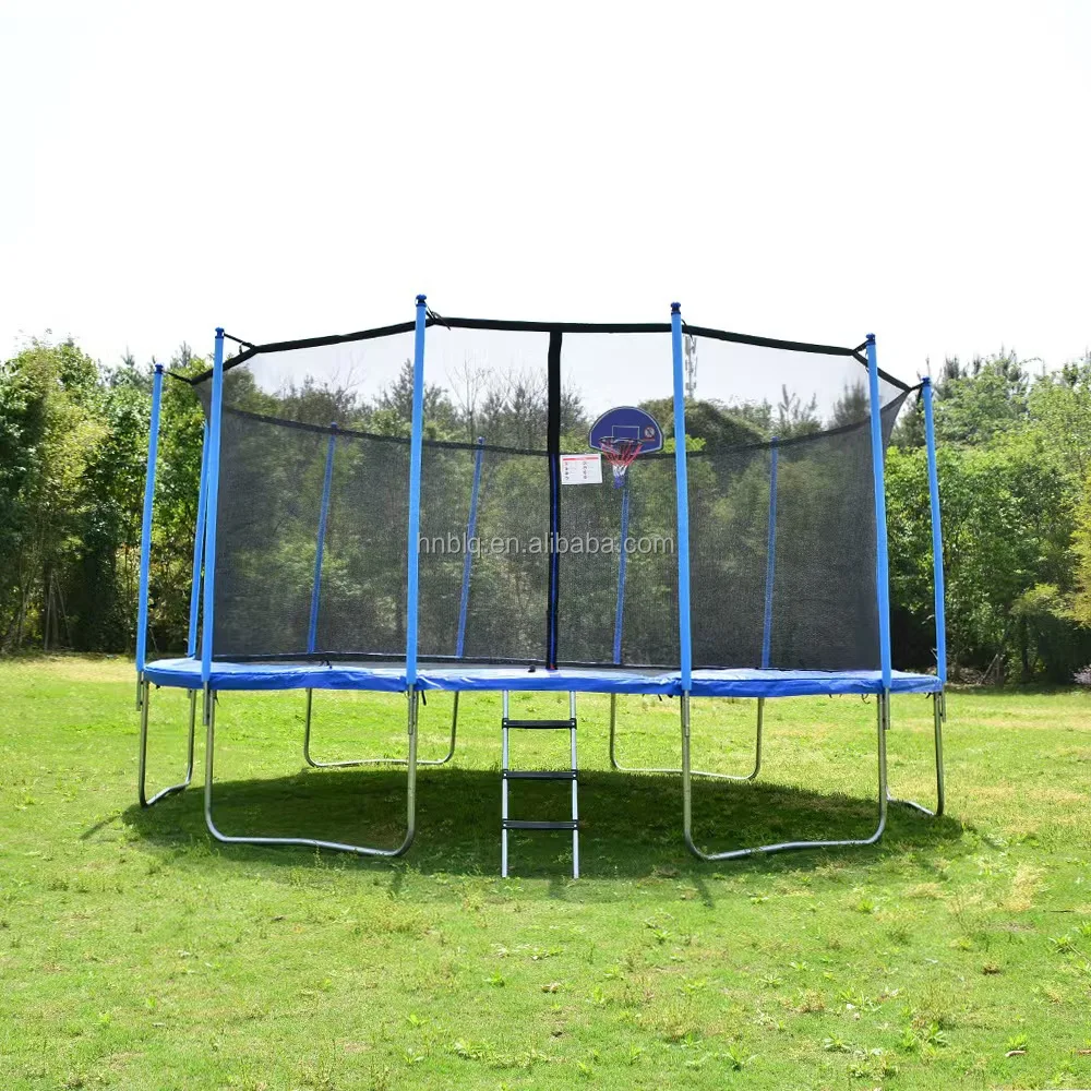 

Best Selling Trampoline Hot Sale China Outdoor Adults and Children Jumping Trampoline with Safety Net