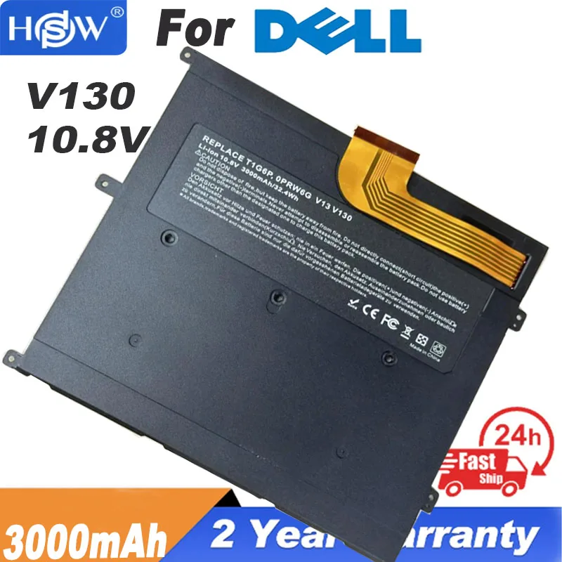 

For Vostro V13 V130 Battery V13z T1g6p 0 Prw6g Laptop Battery