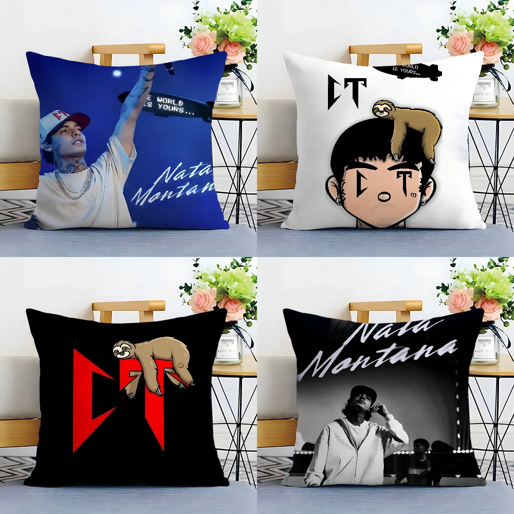 Singer N-Natanael C-Cano Pillow Case Plush Fabric Soft  Pillowcase Double Sided Print Cushion Cover Household Gifts