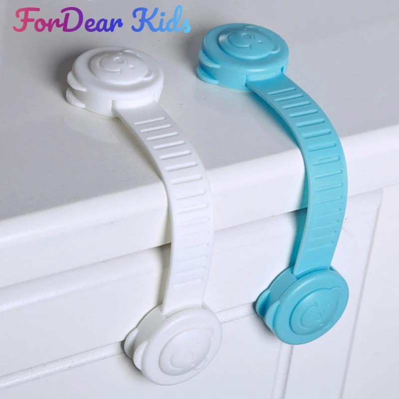 Child Safety Lock Adjustable Lock Baby Protection Baby Anti-pinch Multi-function Refrigerator Cabinet Door Cupboard Toilet