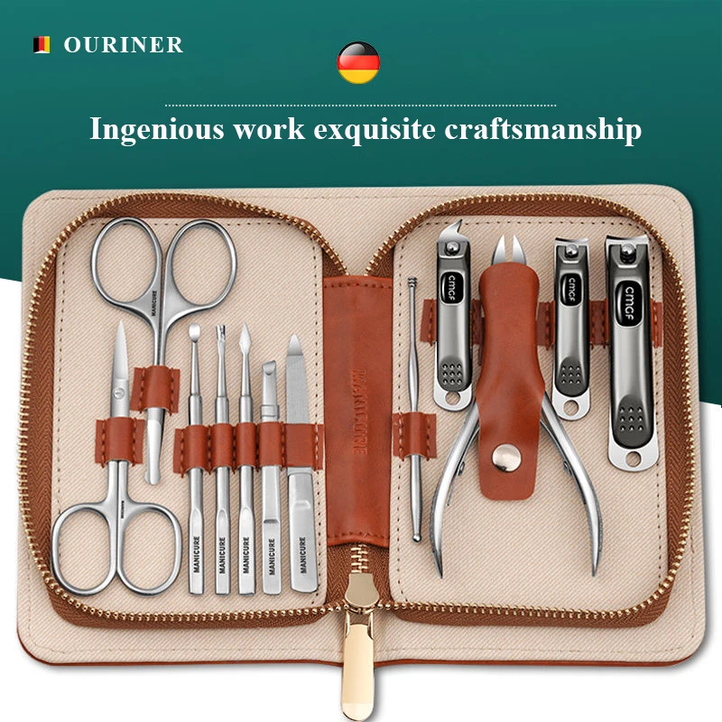 Professional Manicure Nail Clipper Set, Portable Nail Clipper, Sharp Nail Clipper for Daily manicure