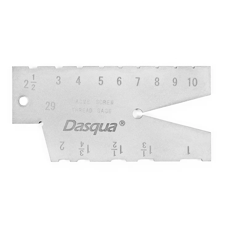 

Dasqua 29 Degree Inclined Angle Acme Screw Thread Gauge Standard Blocks Hardened and Precision Ground