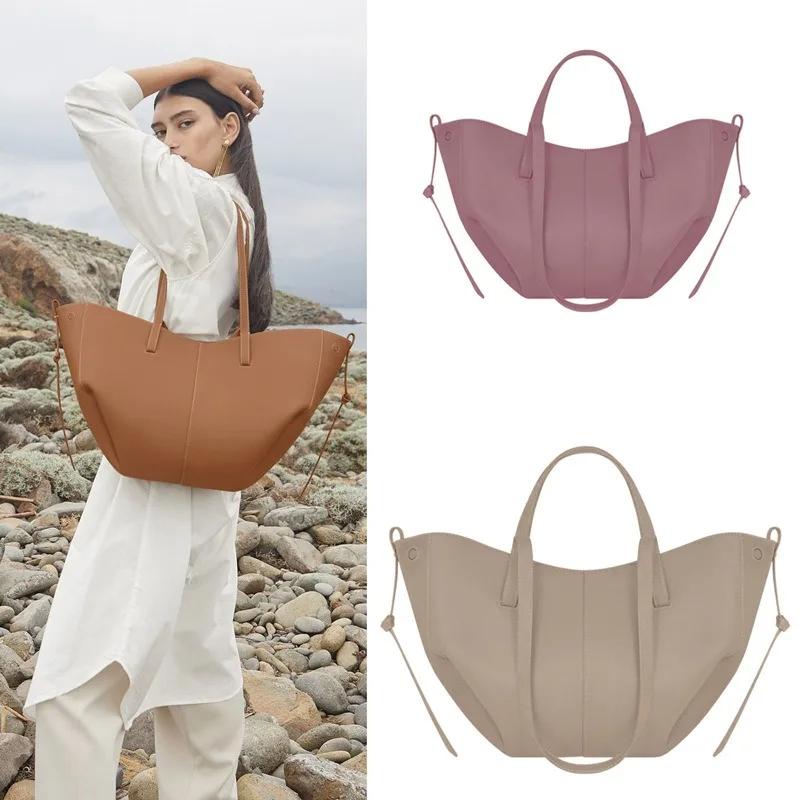 

High quality women's bag, large capacity tote bag, pleated Po handbag, single shoulder armpit bag, fashionable and trendy bag